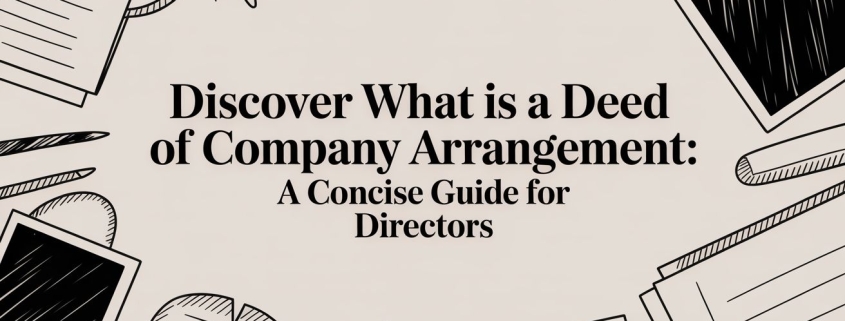 Discover what is a deed of company arrangement: A concise guide for directors 1 what is a deed of company arrangement legal documents