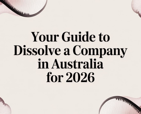 Your Guide to Dissolve a Company in Australia for 2026 1 dissolve a company guide cover